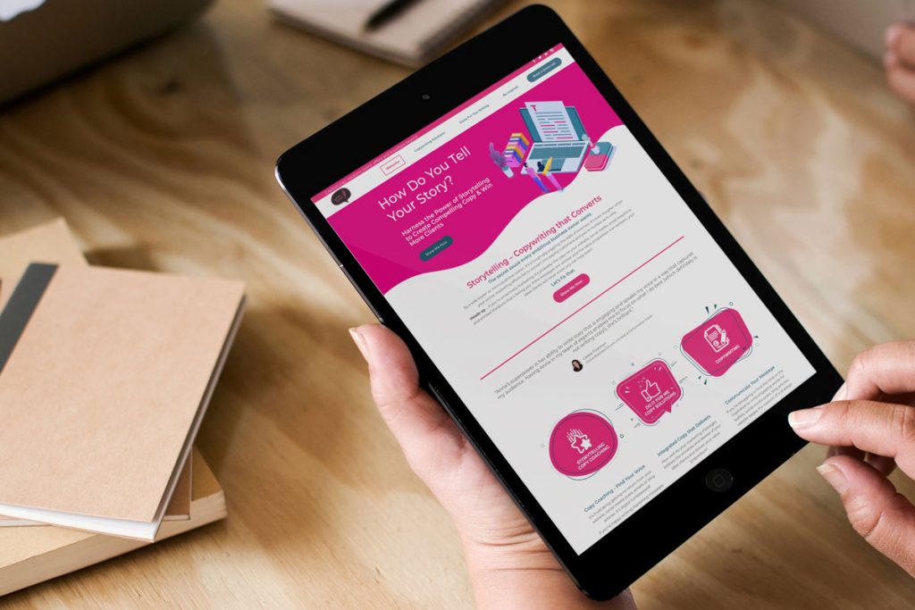 market-avenue-website-ipad-pro The Market Avenue website displayed on an iPad Pro